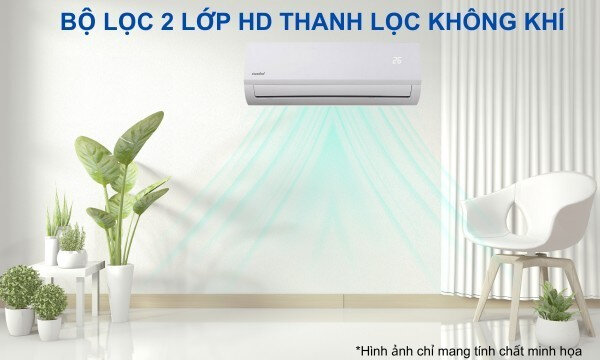 Máy lạnh TCL Inverter 1.5 HP TAC-13CSD/XA73I Thanh lọc không khí