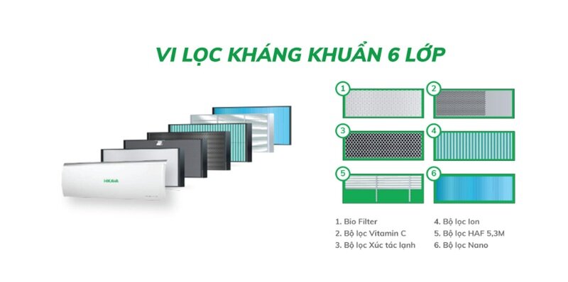 Điều hòa Hikawa 12000 BTU 1 chiều HI-NC15MS/HO-NC15MS