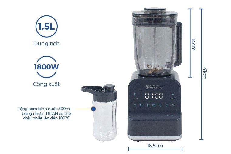 PEB-1800 có dung tích 1.5 lít PEB-1800