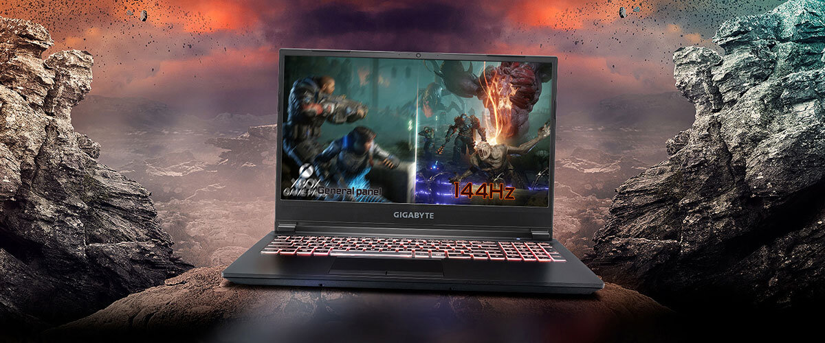 Laptop Gigabyte Gaming G5 GD 51S1223SH Black/144Hz (Core i5 11400H,/ 16Gb/ 512Gb SSD/ 15.6