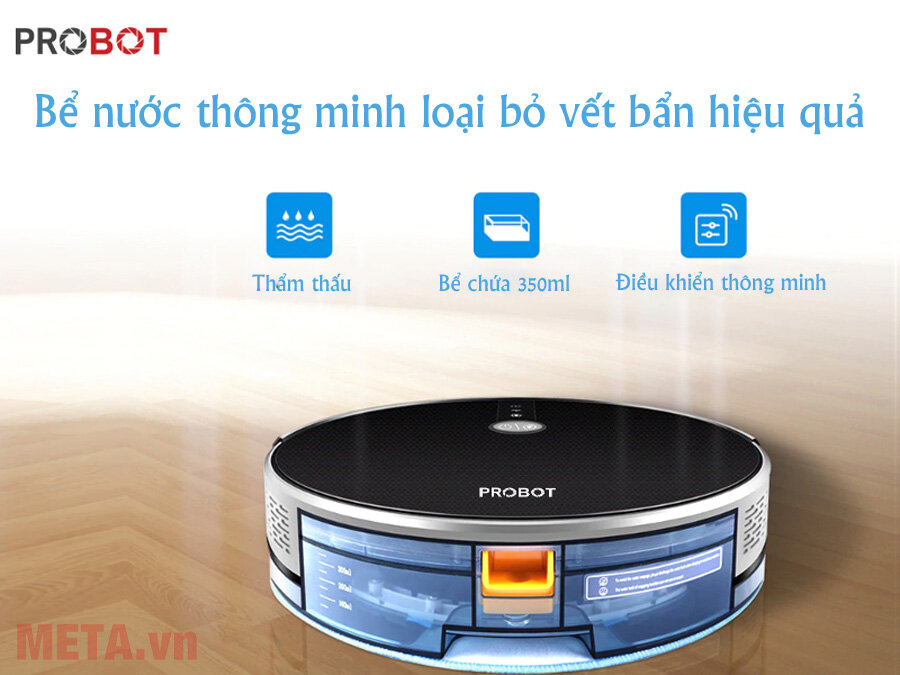 Robot hút bụi lau nhà thông minh Probot Nelson A6S