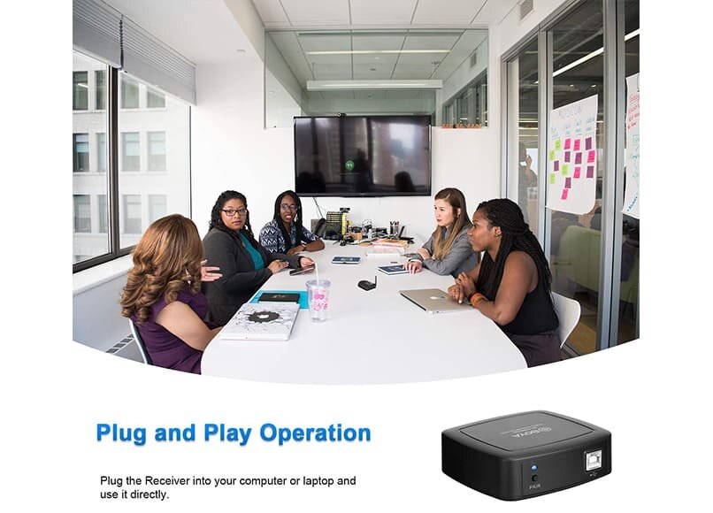 Microphone thu âm hội nghị không dây Boya BY-BMW700