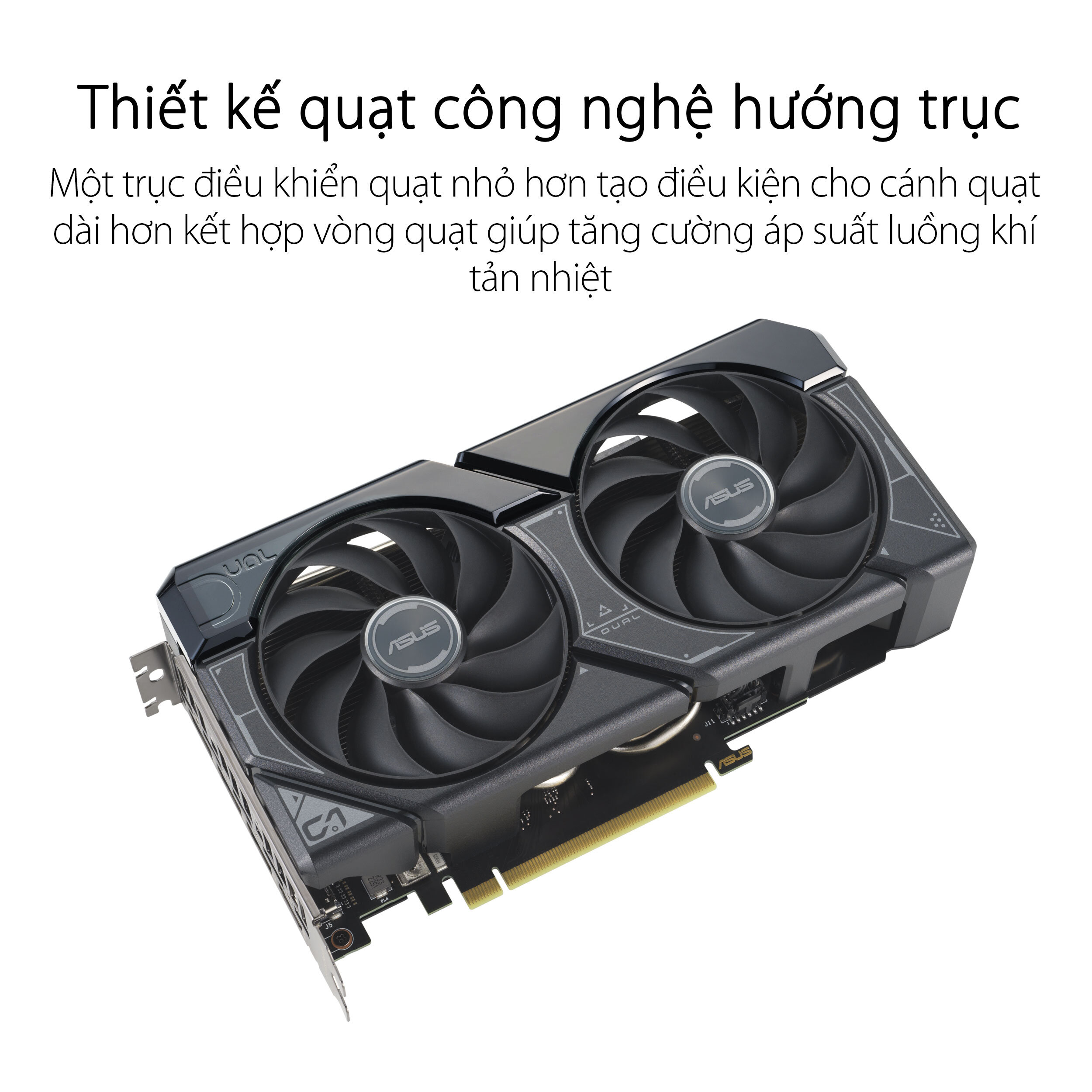 Card màn hình Asus DUAL-RTX 4060 Ti-O8G-GAMING