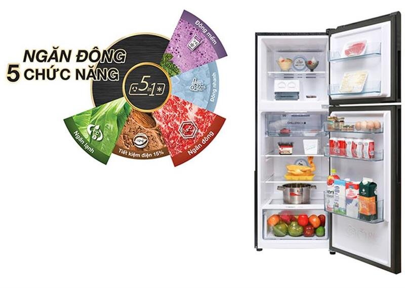 Tủ lạnh Aqua AQR-I248EN - 249L Inverter