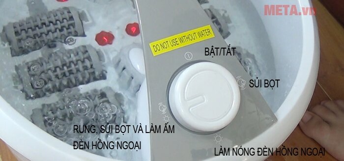 Bồn massage chân đa năng Rio FTBH2