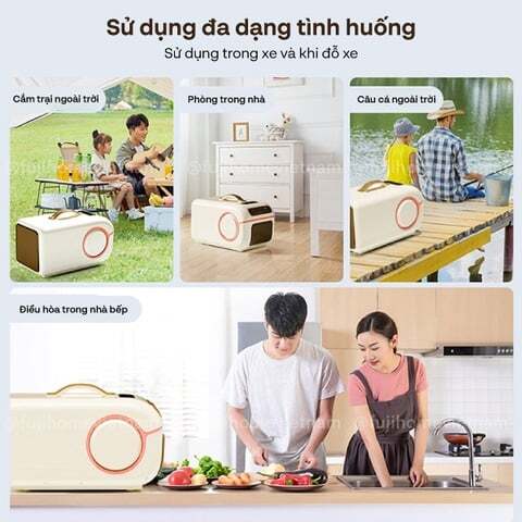 Ứng dụng đa dạng Máy lạnh di động Fujihome PAC05