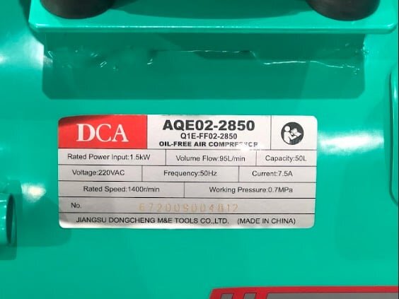 DCA AQE02-2850