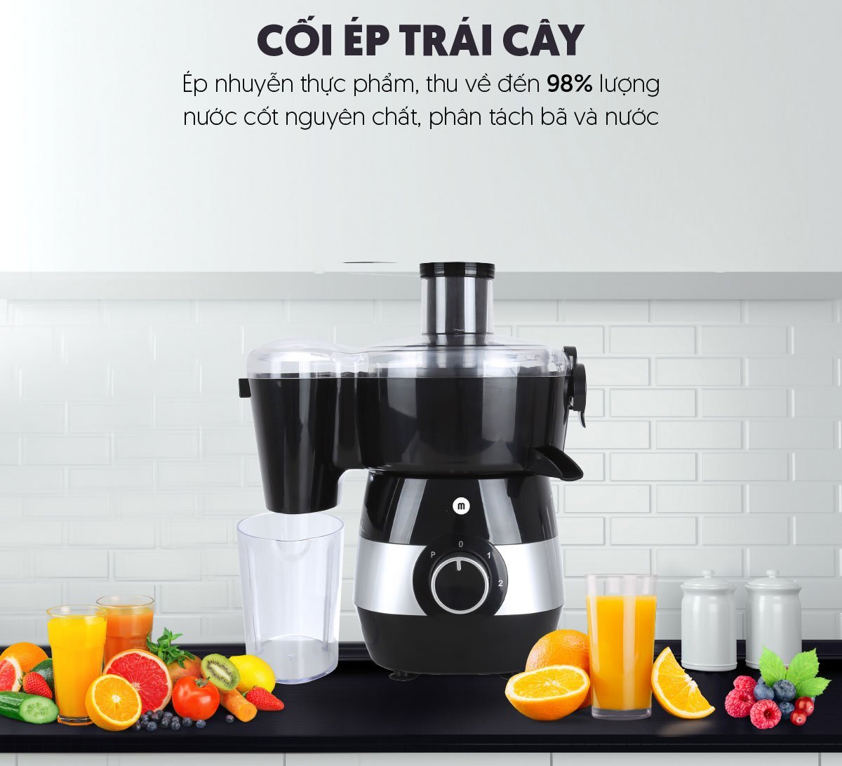 Máy xay trái cây rất nhuyễn mịn, nhanh Máy xay đa năng