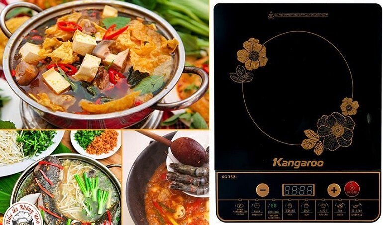 Bếp điện từ đơn Kangaroo KG352i