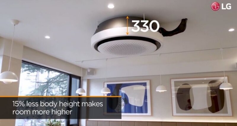 Điều hòa âm trần tròn LG ZZTNQ48GYLA0 Inverter 48000 BTU