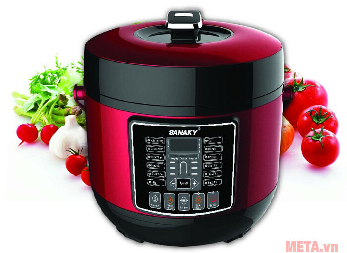 Nồi áp suất điện tử Sanaky SNK 67DT 6 lít