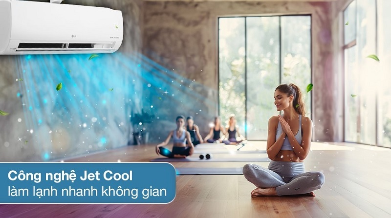 Điều hòa LG Inverter 12000 BTU 1 chiều V13APFP gas R-32 2 Điều Hòa LG Inverter 12000 BTU 1 Chiều V13APFP chế độ làm mát