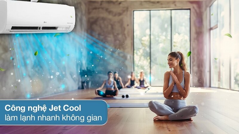 Điều Hòa LG Inverter 12000 BTU 1 Chiều V13APFP chế độ làm mát