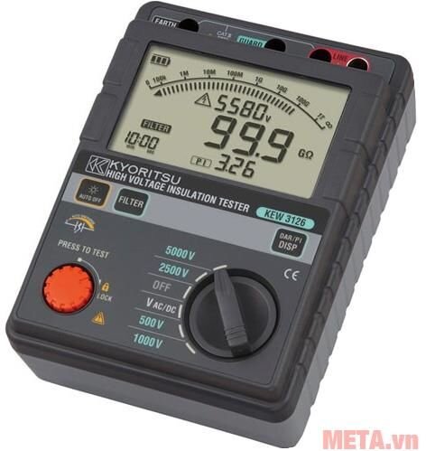 Đồng hồ đo điện trở cách điện Kyoritsu 3126
