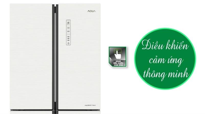 Tủ lạnh 4 cánh Inverter AQUA AQR-IG525AM/GS - 516 Lít