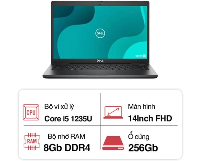 Máy tính xách tay Dell Latitude 3430 I5-1235U (L3430I58G256SSD)
