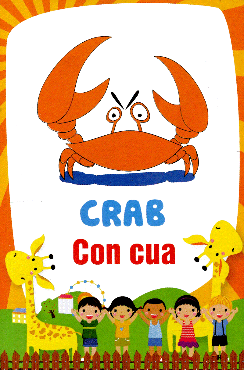 Túi thẻ Học vui cùng bé - Bé nhận biết và tô màu động vật Túi thẻ Học vui cùng bé - Bé nhận biết và tô màu động vật