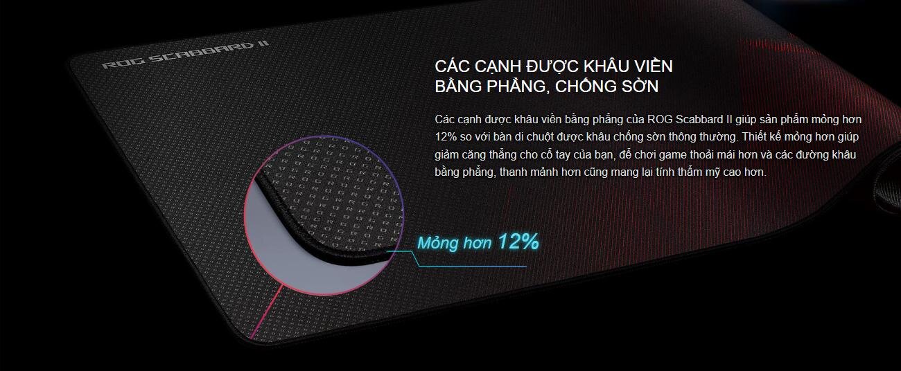 Bàn di chuột Gaming Asus ROG SCABBARD II 3