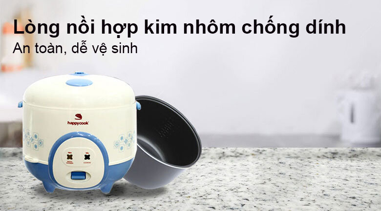 Nồi cơm điện Happycook 1.8 lít HC-180A Nồi cơm điện Happycook 1.8 lít HC-180A