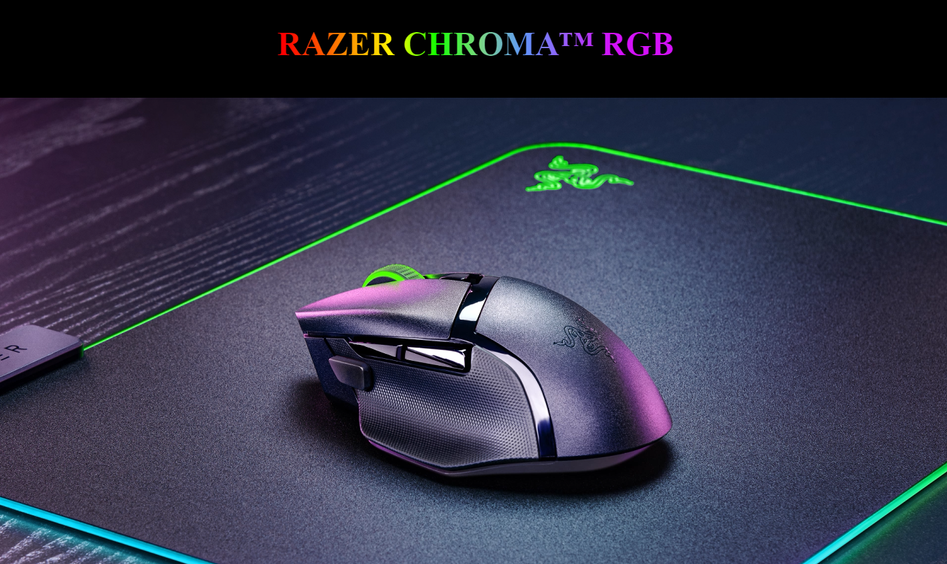 Chuột Gaming không dây Razer Basilisk V3 X HyperSpeed 6