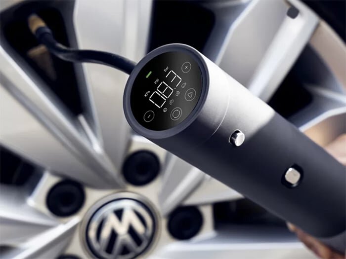 Máy có cả chức năng bơm hơi 