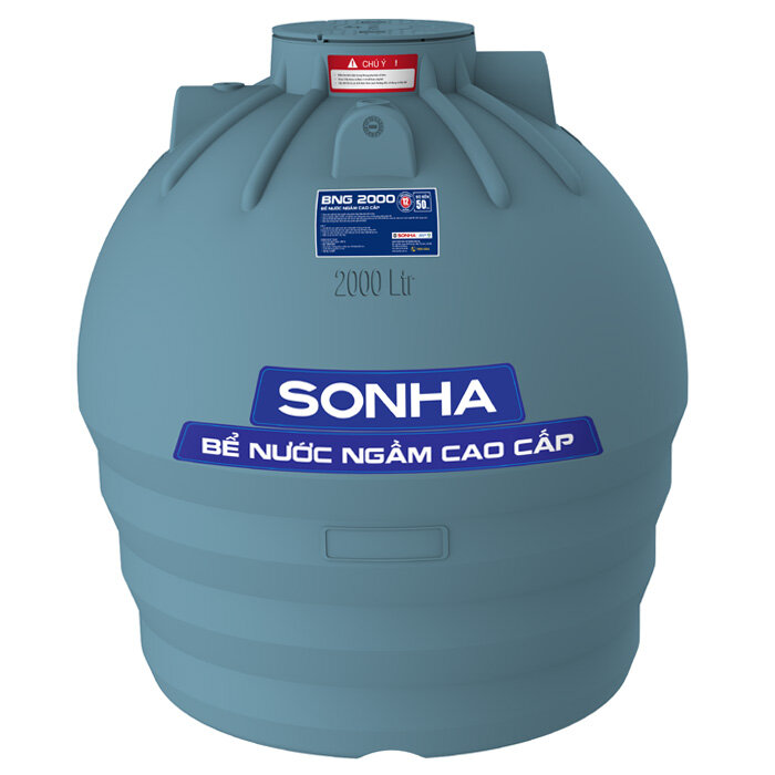 Bể nước ngầm cao cấp Sơn Hà 2000L