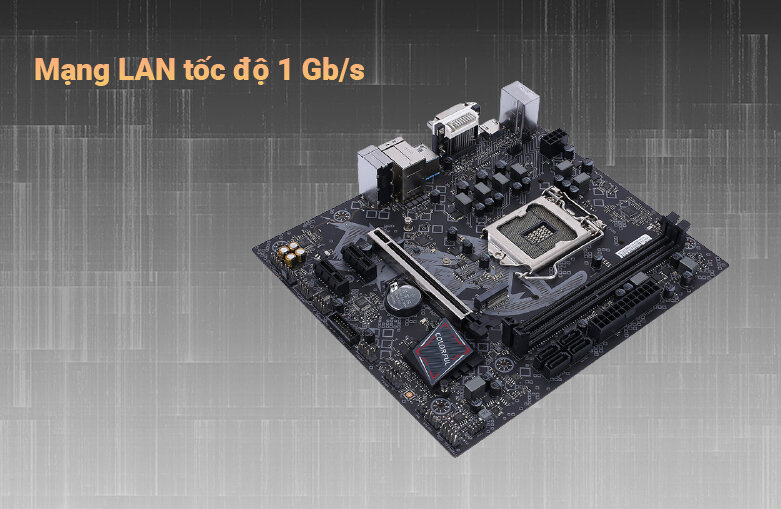 Mainboard Colorful BATTLE-AX B460M-D V20 | Mạng LAN tốc độ cao