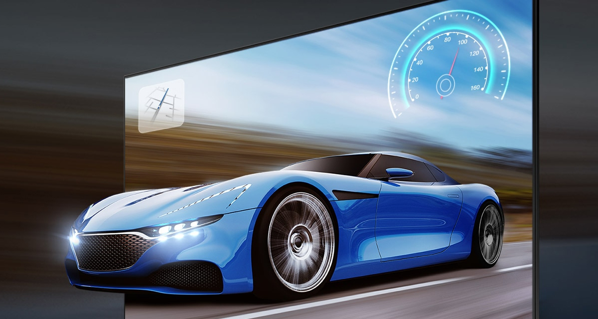 Smart Tivi QLED Samsung 4K 65 inch 65Q70D 8 Công nghệ Motion Xcelerator nâng cấp chuyển động với tần số quét 120Hz