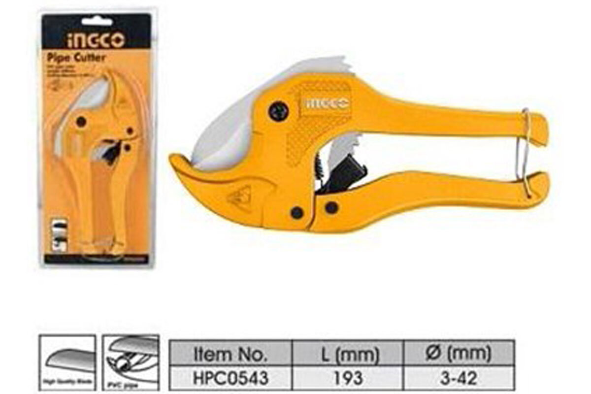 Dao cắt ống nhựa PVC 193mm INGCO HPC0543