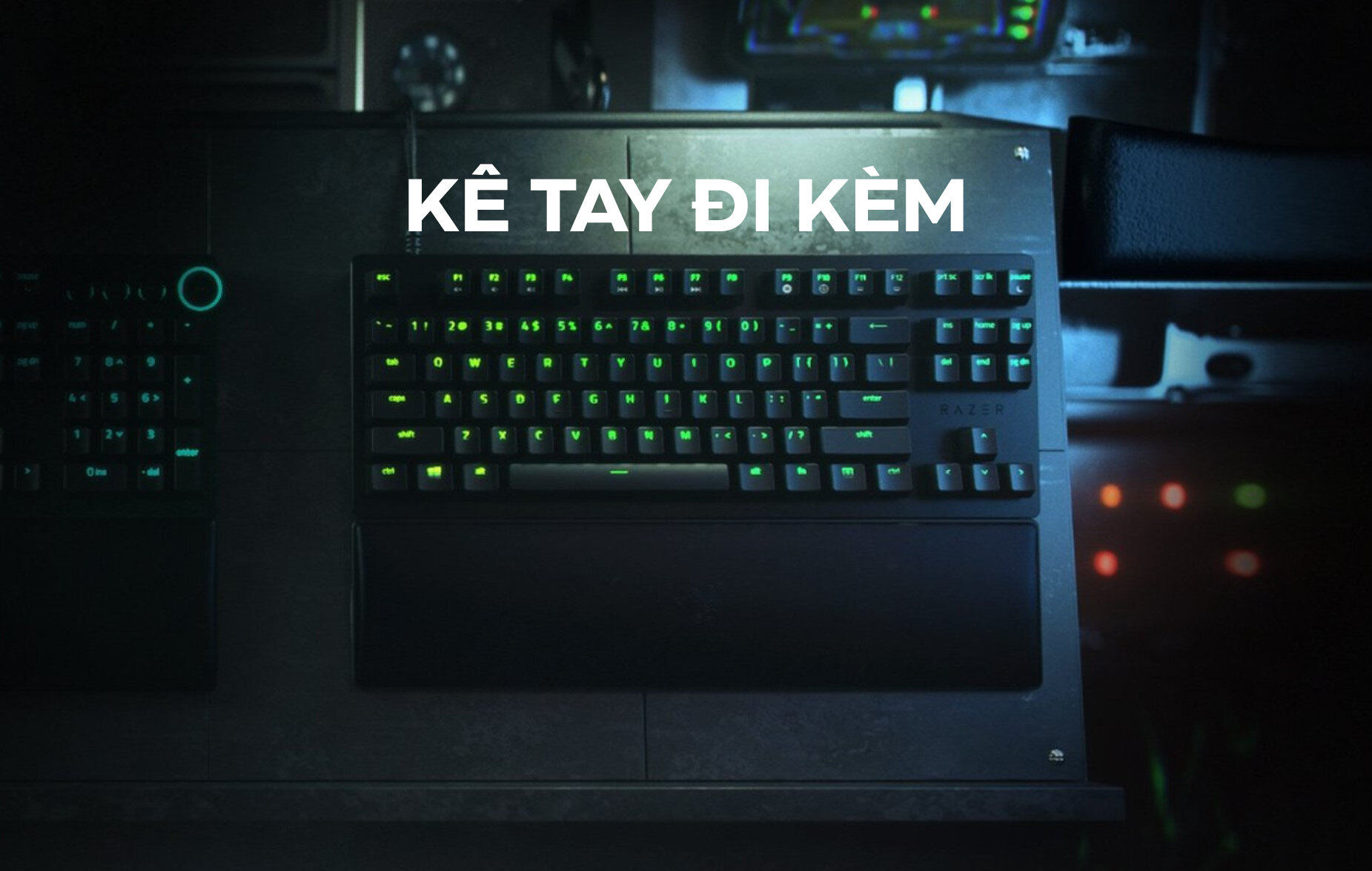 Bàn phím Razer Huntsman V2 Tenkeyless Optical Clicky Purple Sw (RZ03-03940300-R3M1) 