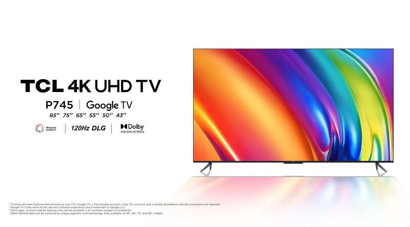 Google tivi TCL 4K 85 inch 85P745 bộ vi xử lý