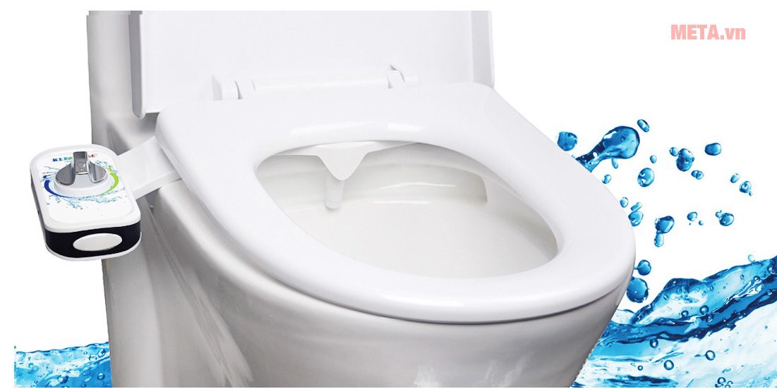 Thiết bị vệ sinh thông minh 1 vòi phun Kleenmac AB 100SCA-P