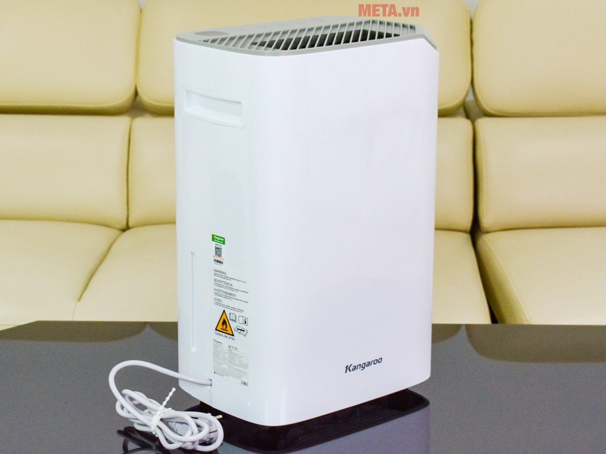Máy hút ẩm gia đình Kangaroo KGDH20 có thiết kế gọn gàng, đẹp mắt