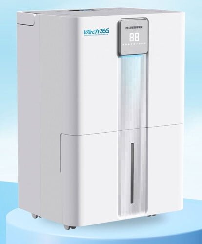 máy hút ẩm gia đình VTech365 VT-HA350-W sở hữu thiết kế hiện đại