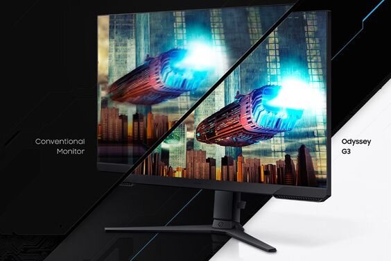 Màn hình Samsung Odyssey G3 LS24AG320NEXXV 24 inch (Ảnh 3)