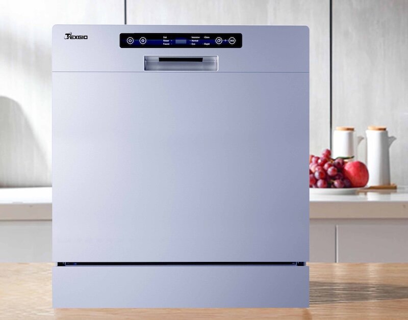 Máy rửa bát độc lập 8 bộ Texgio TG-DT2028 được trang bị 6 chương trình rửa đa dạng