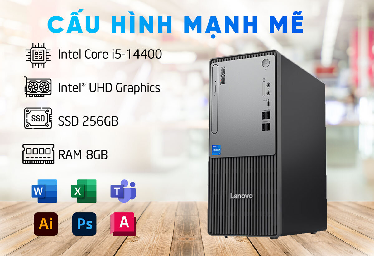 Máy tính cá nhân Lenovo ThinkCentre neo 50t (12UB0005VA)