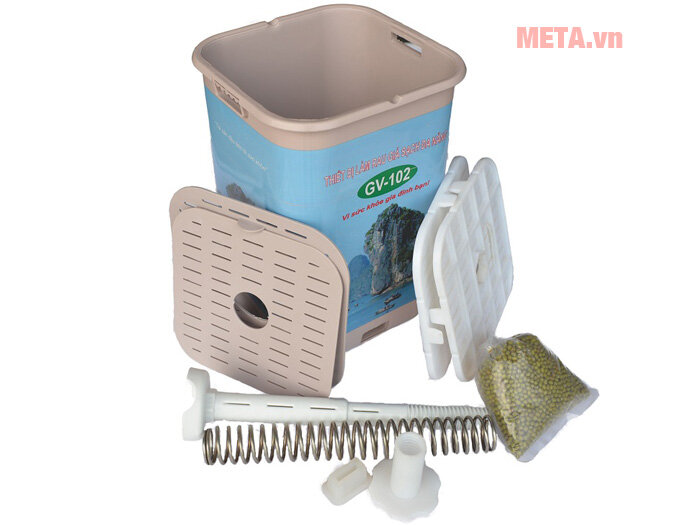 Máy làm giá đỗ sạch đa năng GV-102 - Tự động (new T4.2019)