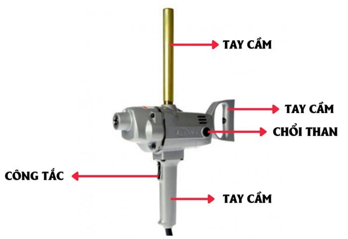 Máy khoan sắt chuyên dụng Keyang D-23 