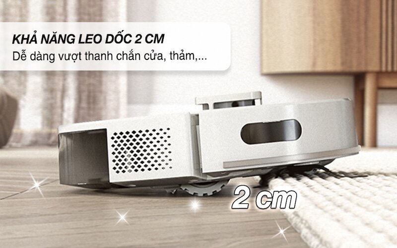 Tiện ích hiện đại Robot hút bụi lau nhà Hitachi RV-X20M (Ảnh: dienmayxanh).