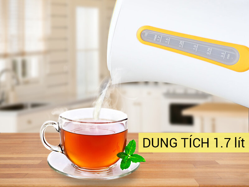 Bình đun siêu tốc Kangaroo KG638 1.7 lít