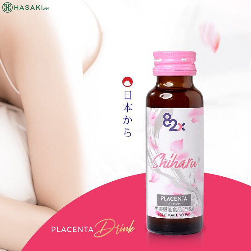 Nước Uống 82X Placenta Shiharu Làm Đẹp Da 50ml/Chai