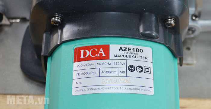 Máy cắt đá 1520W DCA AZE180 (Z1E-FF-180) Máy cắt đá 1520W DCA AZE180 (Z1E-FF-180)