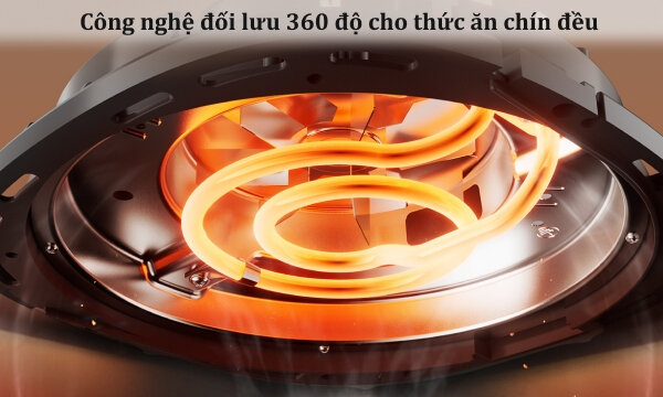 Nồi chiên không dầu Gaabor 3.5 lít AF-35M01A