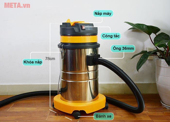 Máy hút bụi công nghiệp khô và ướt Camry BF-575 (30 lít)