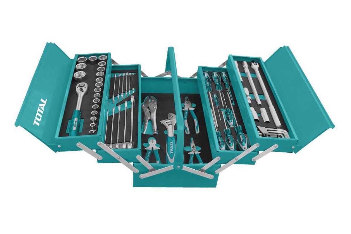 Bộ đồ nghề cầm tay 59 chi tiết Total THTCS12591