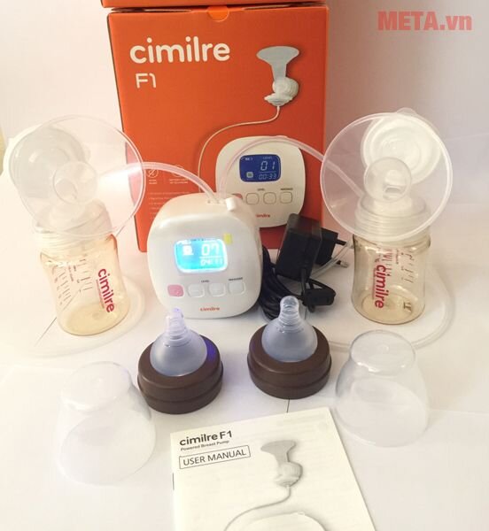 Máy hút sữa điện đôi Cimilre F1