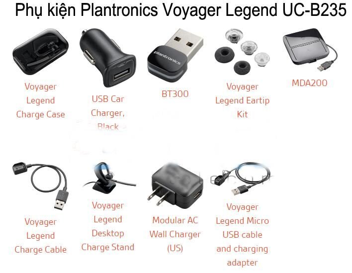 Tai nghe Bluetooth Plantronics Voyager Legend Uc B235-M