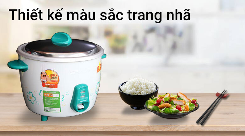 Nồi cơm điện Sharp KSH-215V 1.5 lít Nồi cơm điện Sharp KSH-215V 1.5 lít