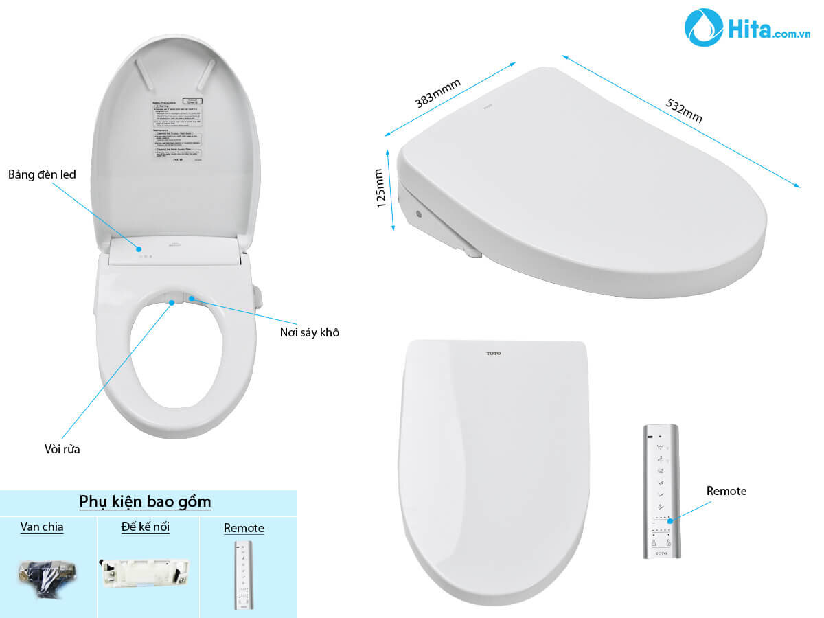 nắp rửa điện tử toto tcf4911ez